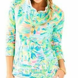XS Lilly Pulitzer captain popover Sea Salt and Sun